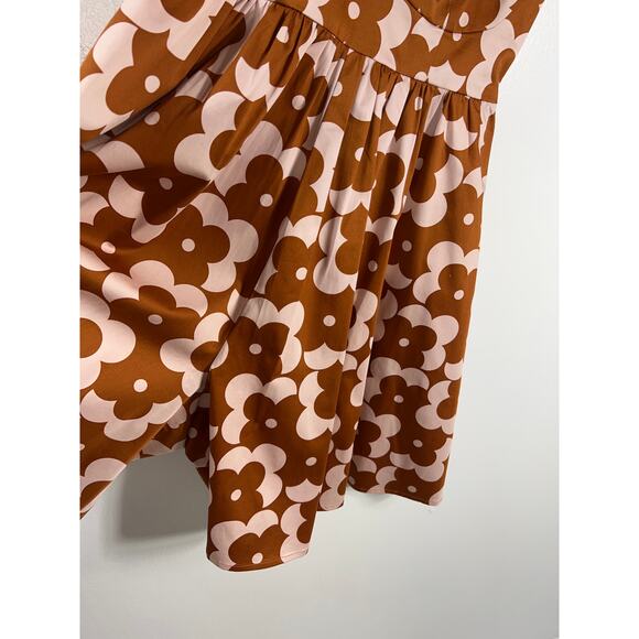 Hutch Petra Retro Flower Mod Jumper Romper Summer Spring Boho Anthropologie - Picture 4 of 13